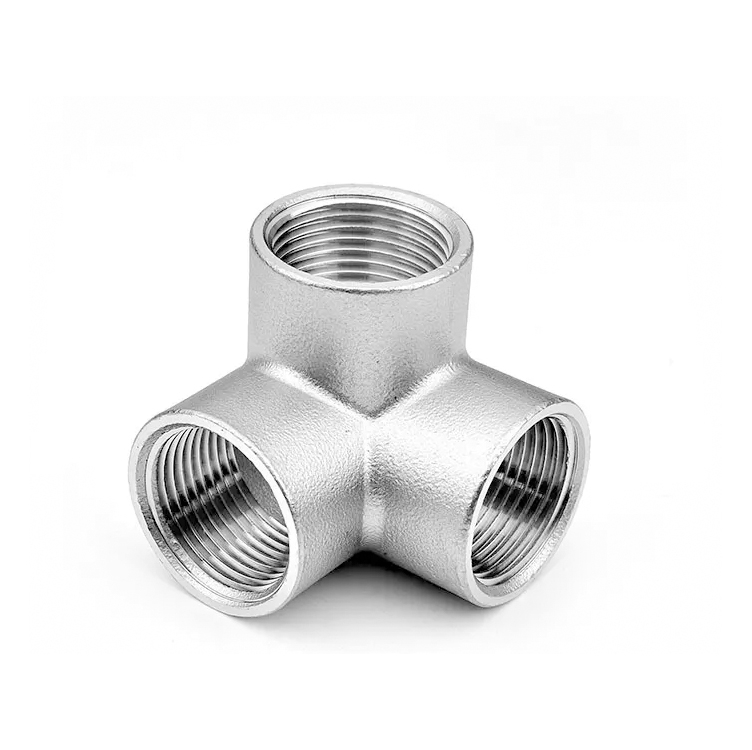 Equal diameter stainless steel tee Reducing stainless steel tee pipe fittings