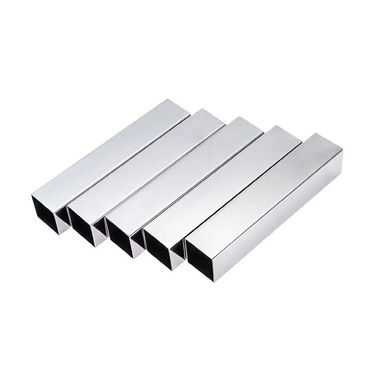 304 316 316L 201 Stainless Steel Square Tube Weldless Pipe