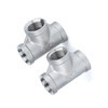 Stainless Steel Tee pipe fittings Equal diameter tee